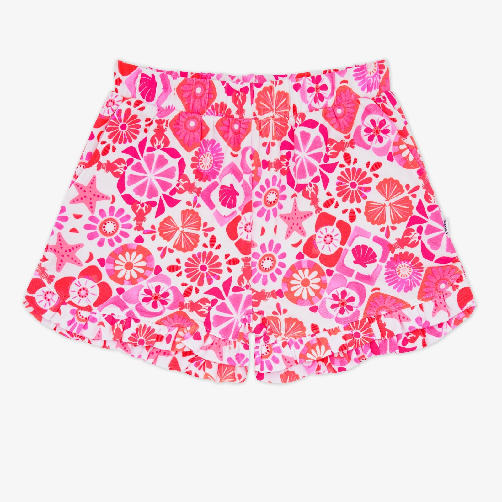Coastal Gems Ruffle Shorts