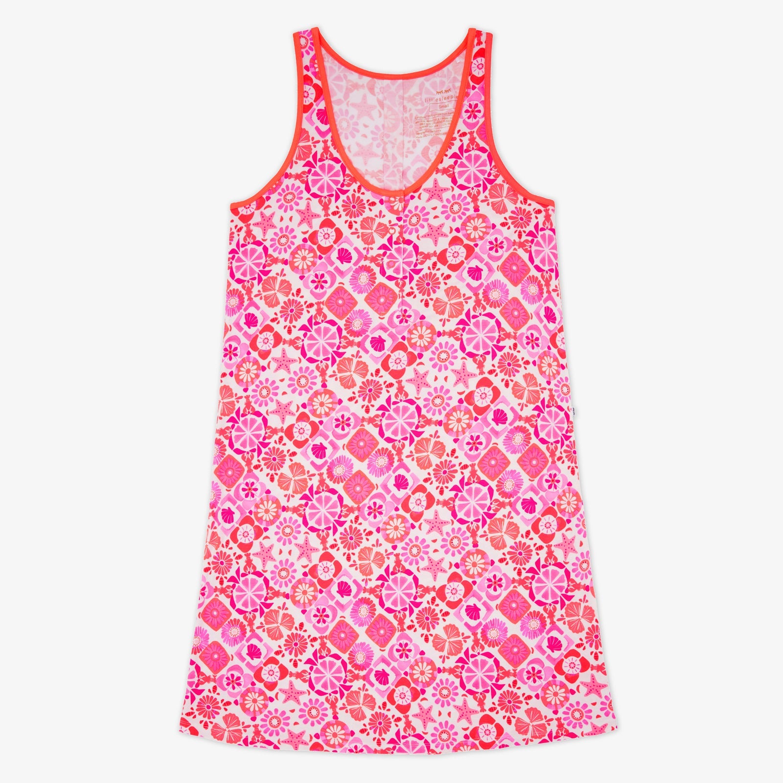 Coastal Gems Women's Sleeveless Nightgown