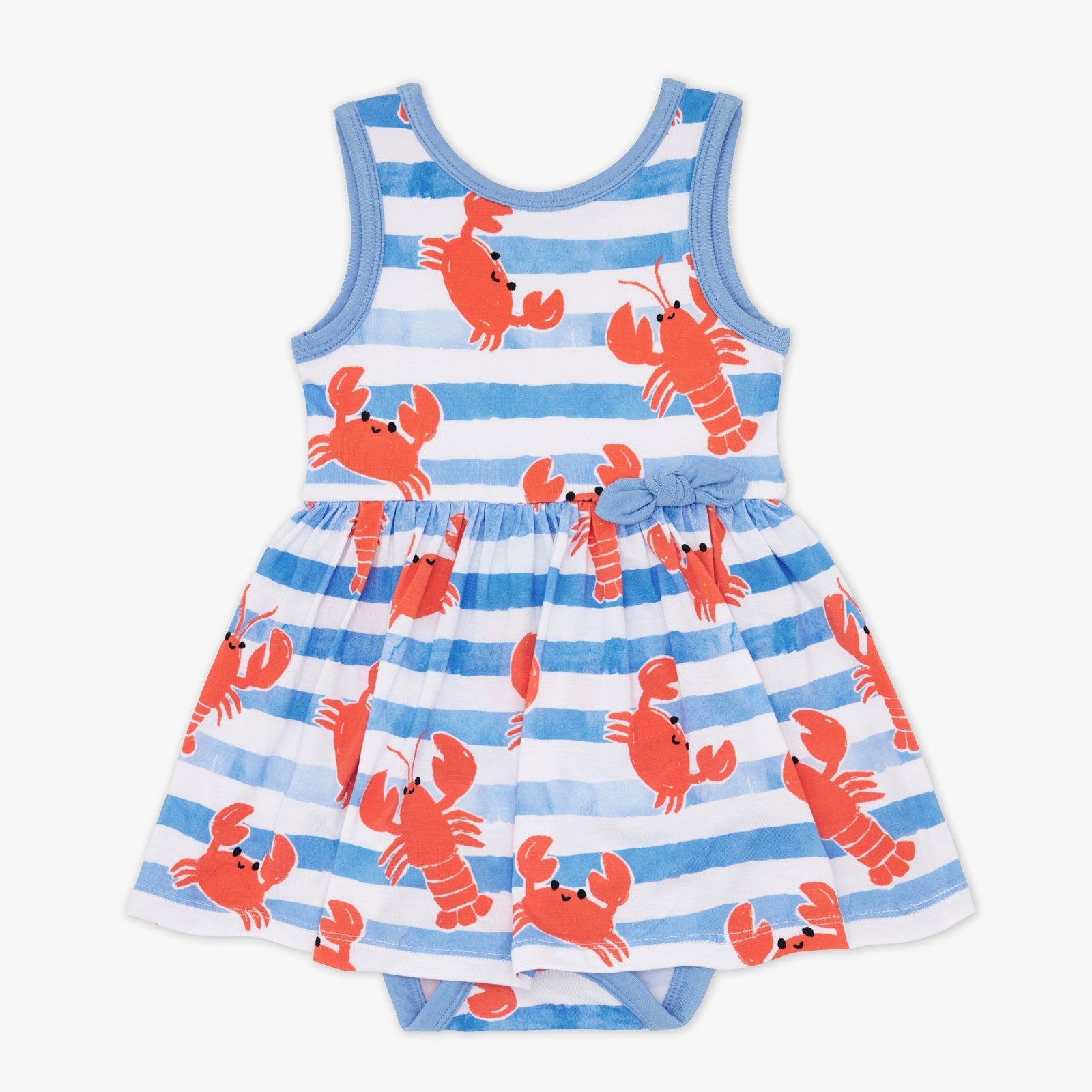 Crustacean Crew Skater Dress with Bodysuit
