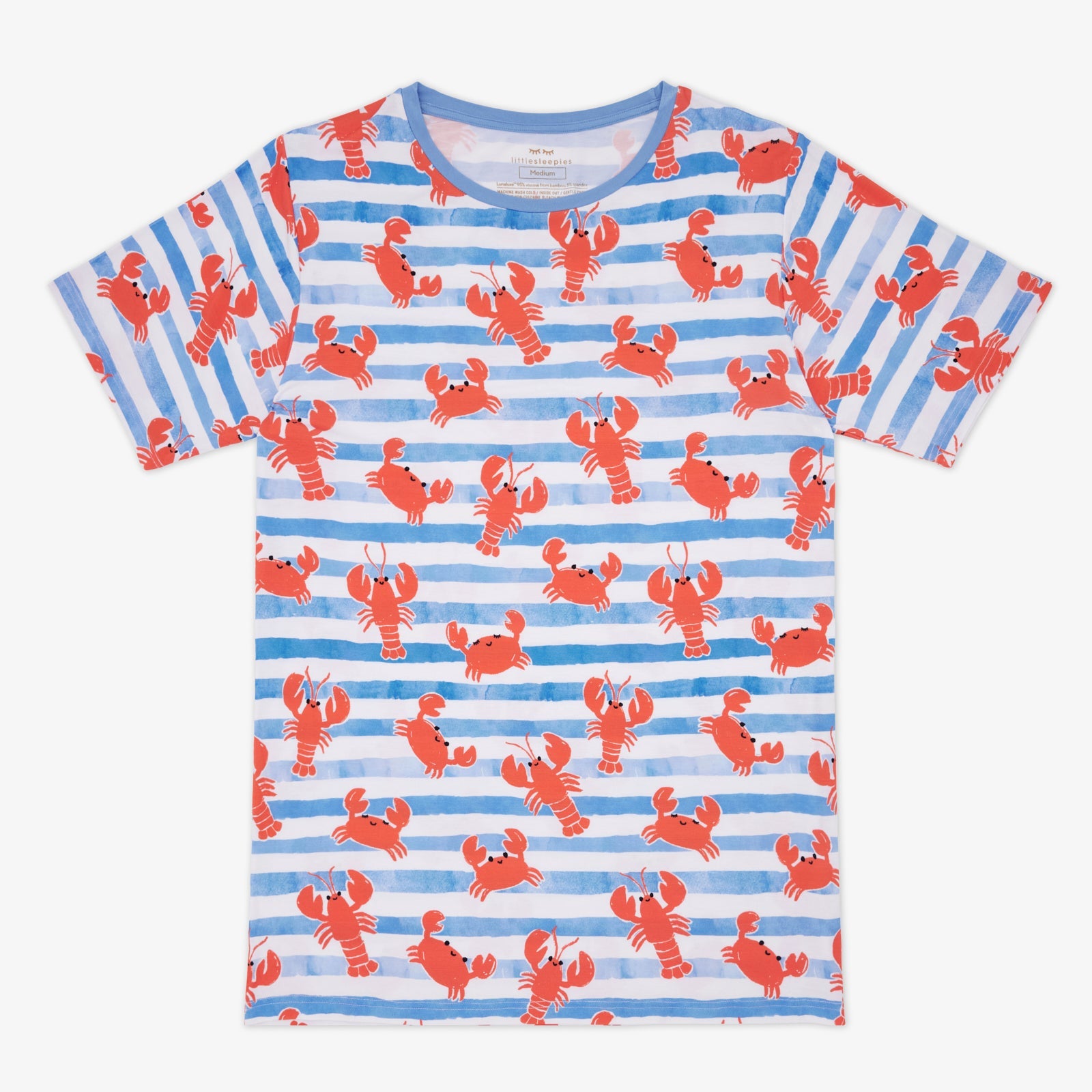 Crustacean Crew Men's Short Sleeve Pajama Top
