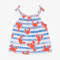 Crustacean Crew Bow Strap Tank