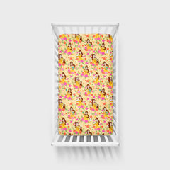 Disney Princess Belle Fitted Crib Sheet