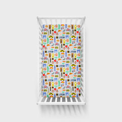 The Big Apple Fitted Crib Sheet