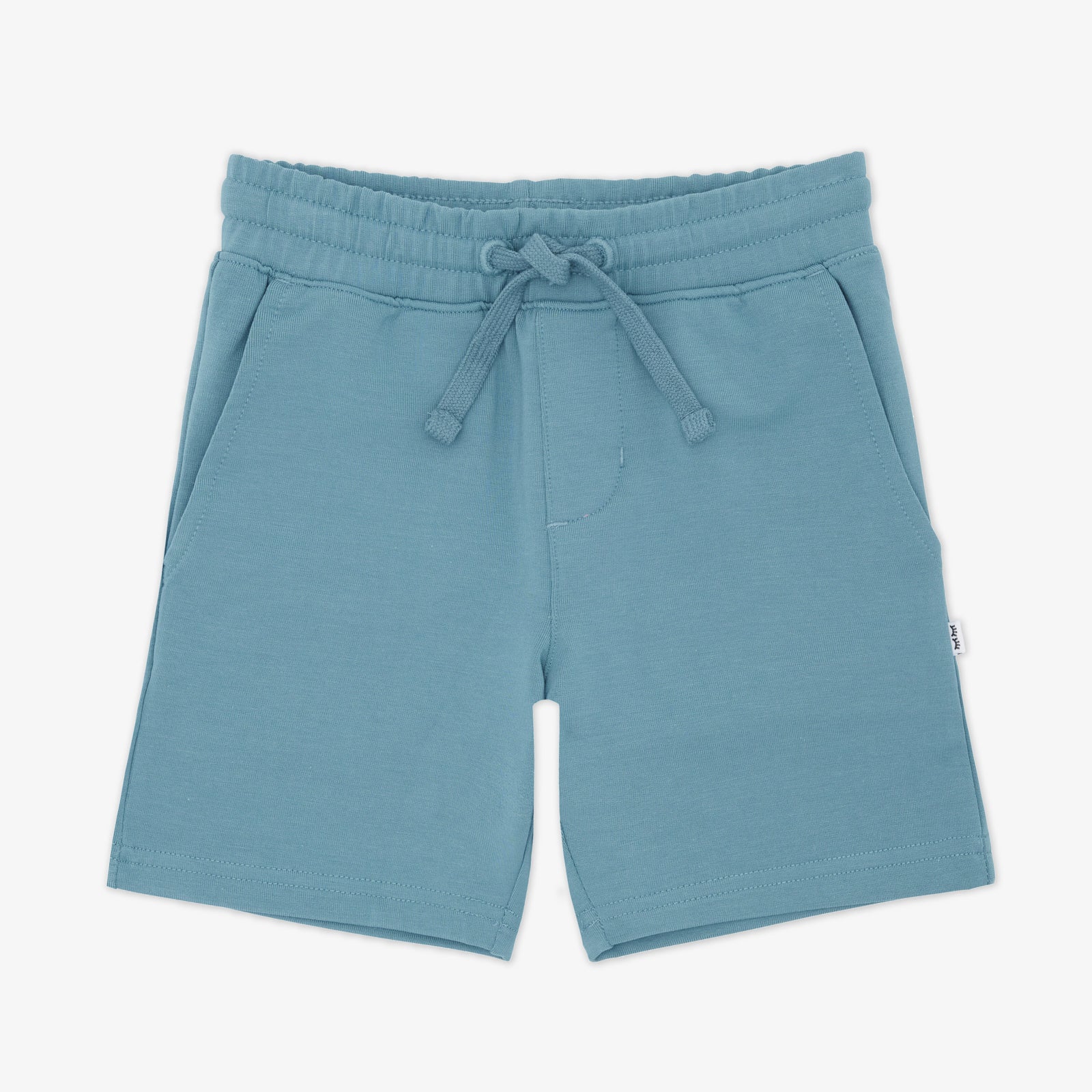 Dusk Blue Drawstring Shorts