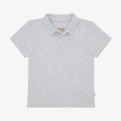 Light Heather Gray Polo Shirt