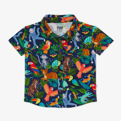 Jungle Jam Button Down Polo