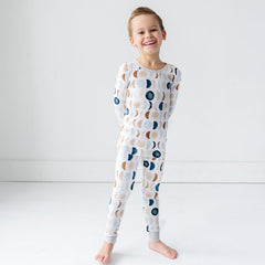 Luna Neutral Two-Piece Pajama Set