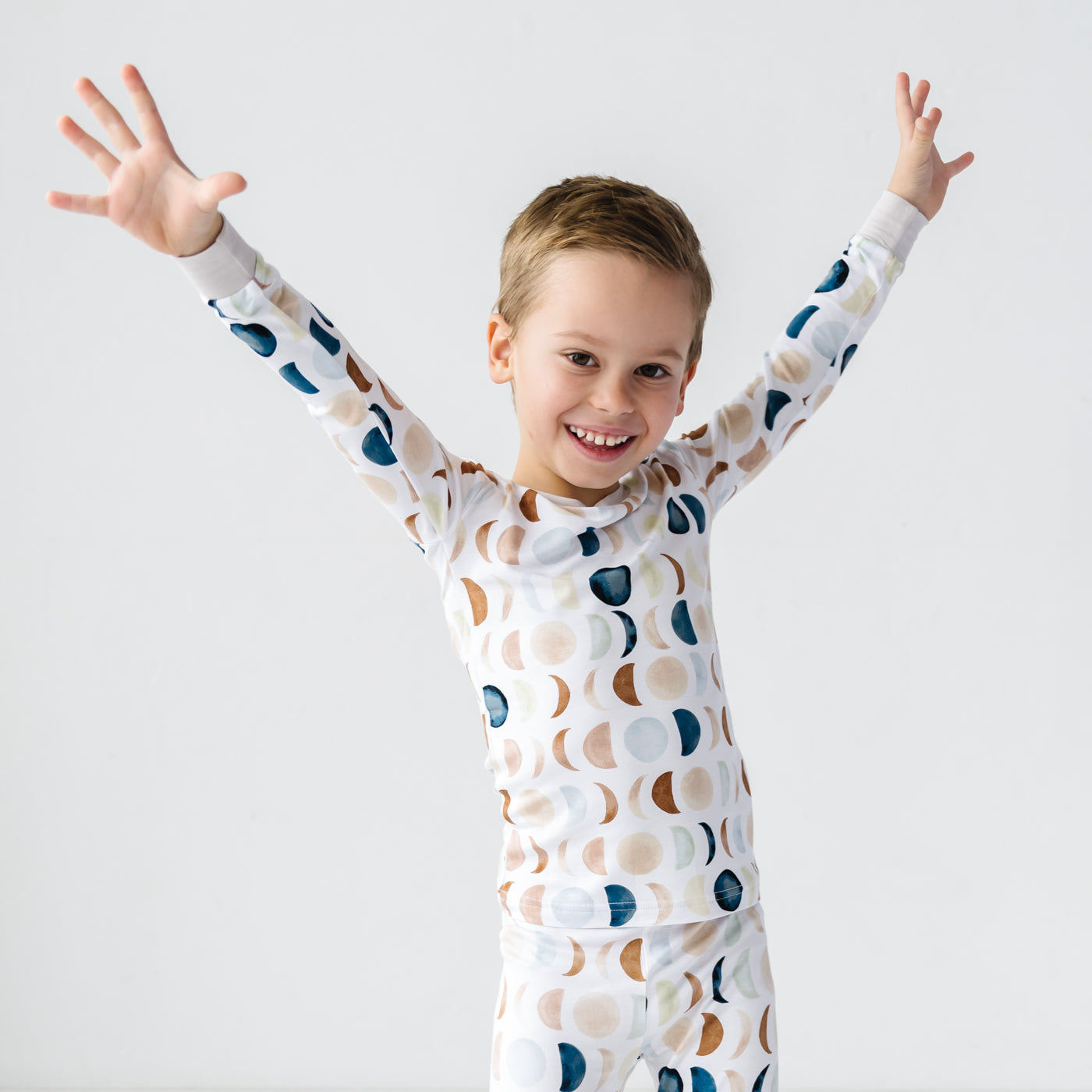 Luna Neutral Two-Piece Pajama Set