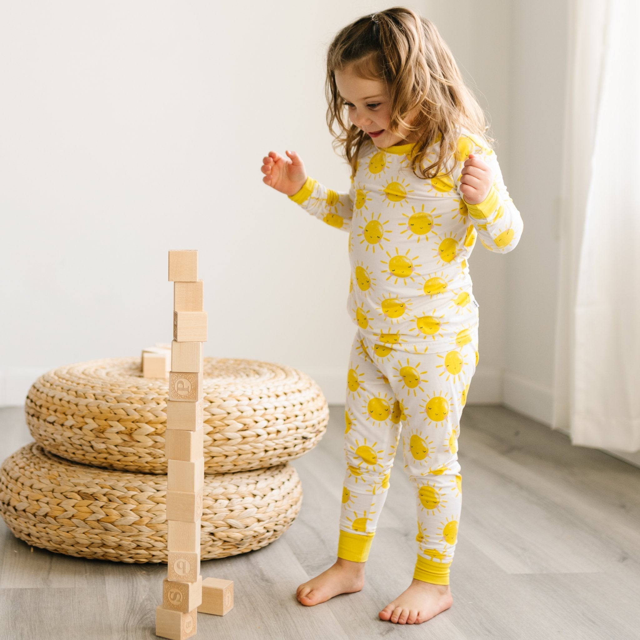 Sunshine Two-Piece Pajama Set