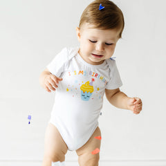 It's My Birthday! Short Sleeve Graphic Bodysuit