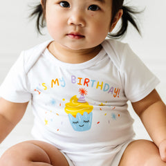 It's My Birthday! Short Sleeve Graphic Bodysuit