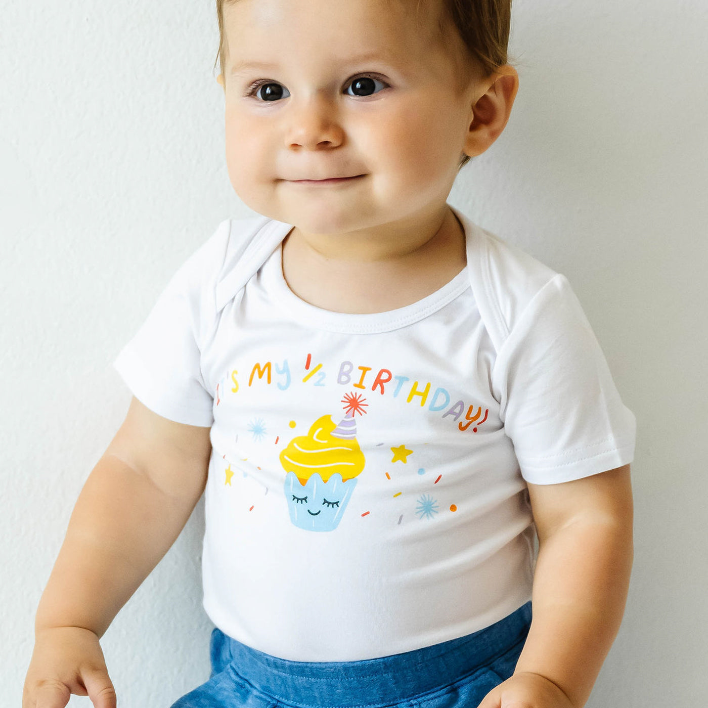 It's My Half-Birthday! Graphic Bodysuit