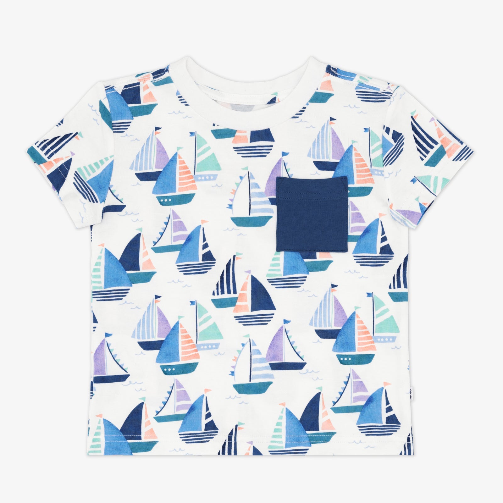 Seas The Day Relaxed Pocket Tee