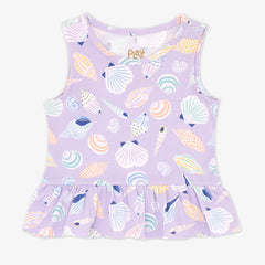 Sandy Treasures Peplum Tank