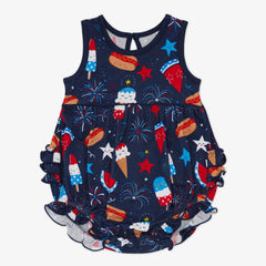 Snacks & Sparkles Bubble Romper