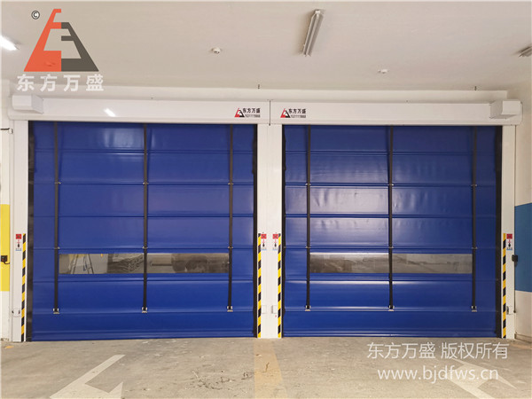 快速堆積門